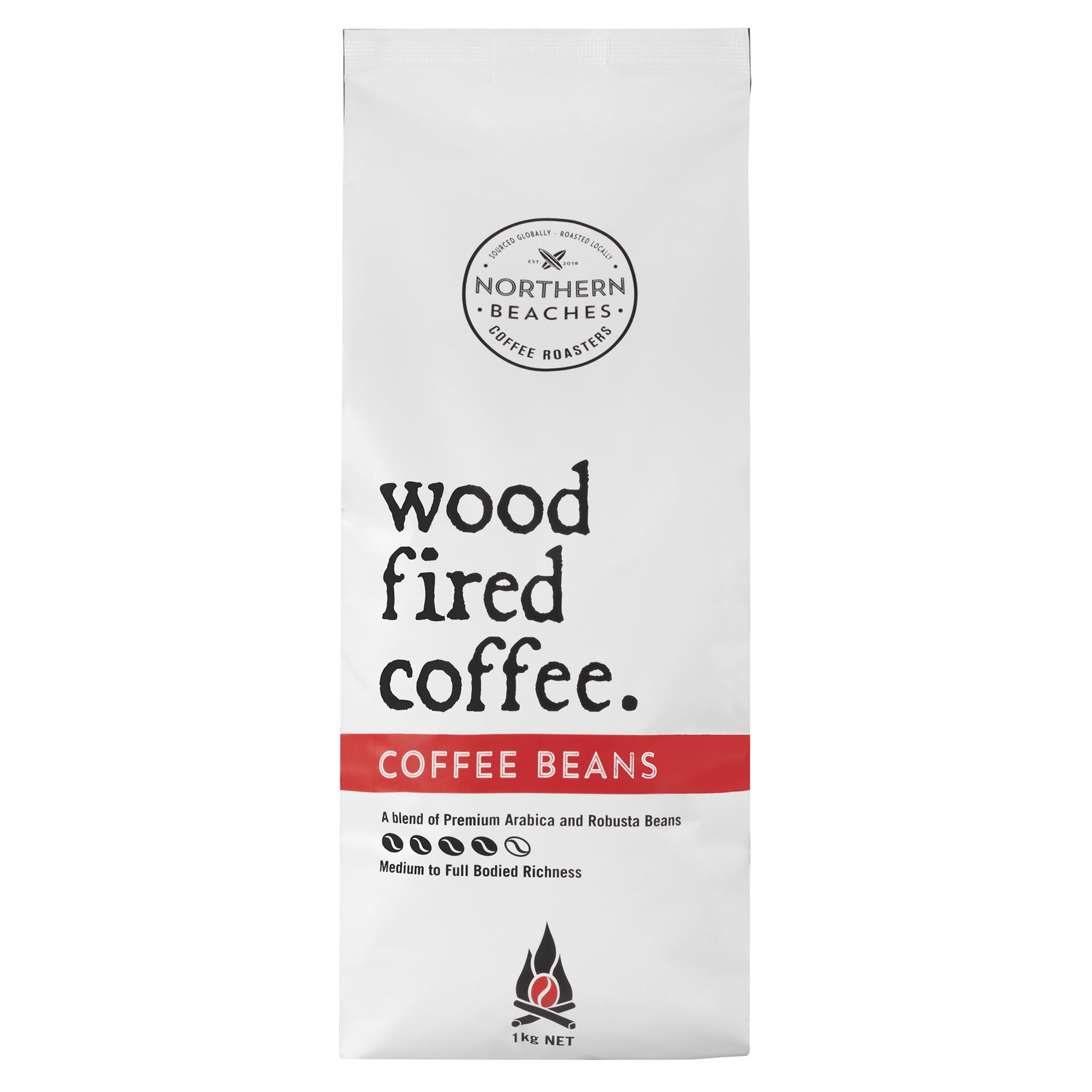 Wood Fired Coffee Beans - 1kg