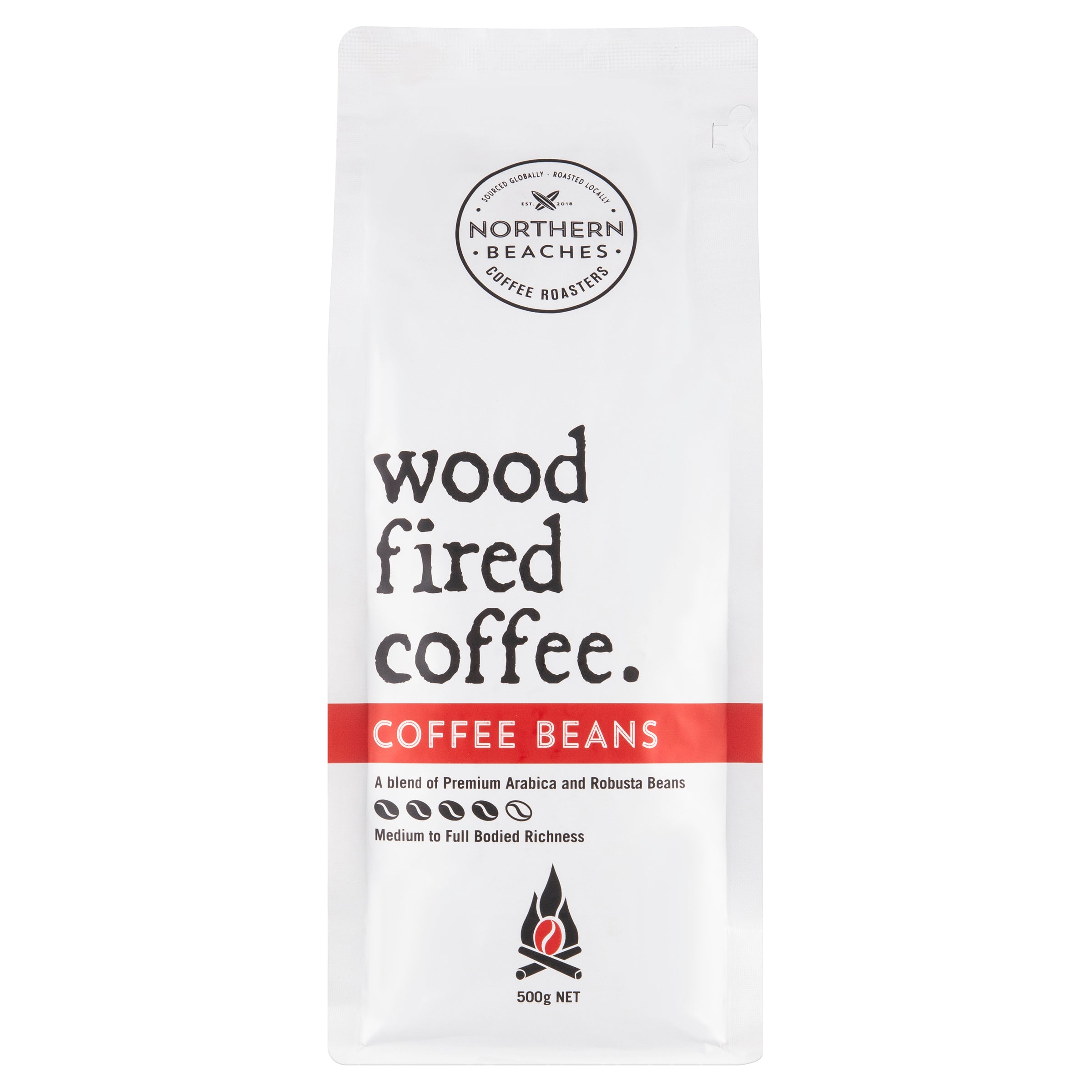 Wood Fired Coffee Beans - 500g